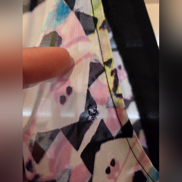 Bisou Bisou Vibrant Sheer Halter Top - Picture 10 of 11